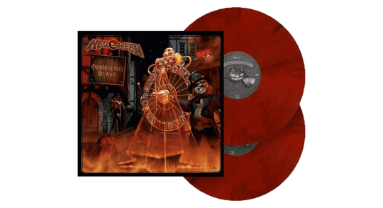 Helloween : Gambling With The Devil (Red Opaque, Orange, Black Marbled Vinyl)