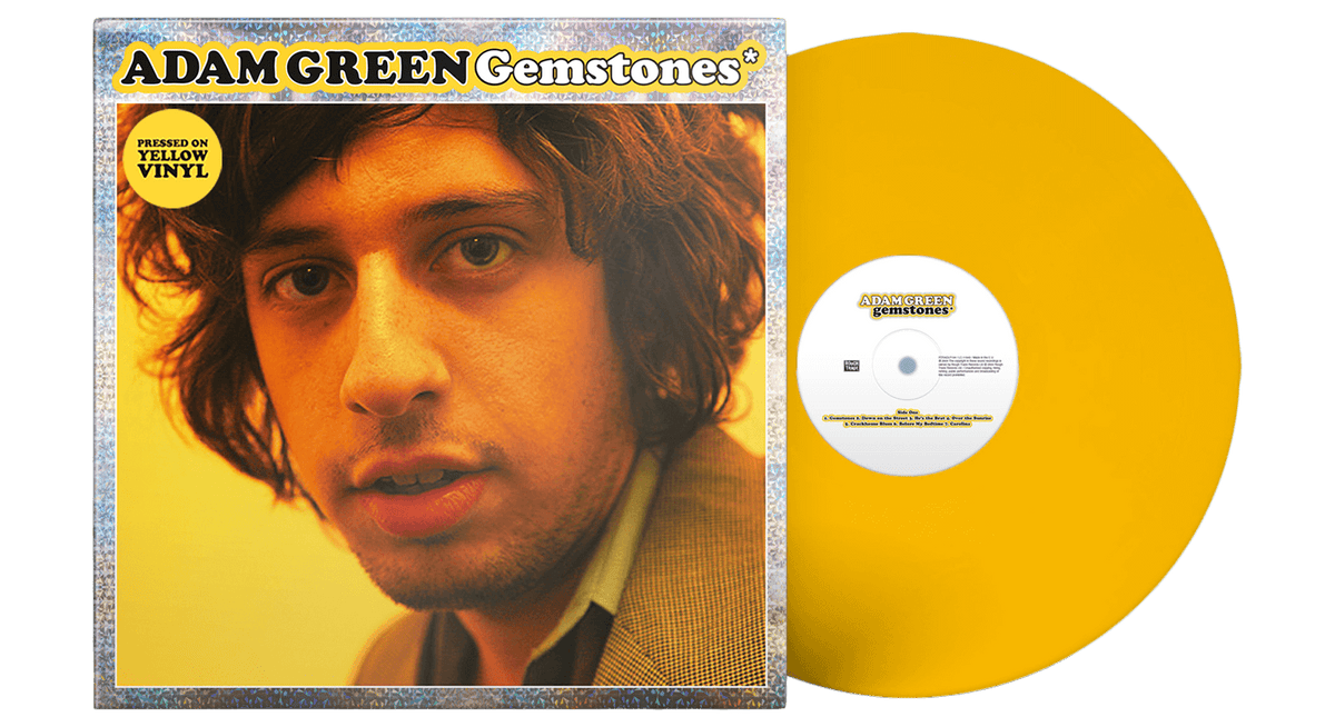 Vinyl - Adam Green : Gemstones (20th Anniversary Reissue) (Yellow Vinyl + Mirror Board Sleeve) - The Record Hub