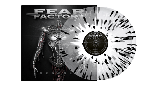 Fear Factory : Genexus (Crystal Clear with Black White Splatter Vinyl)