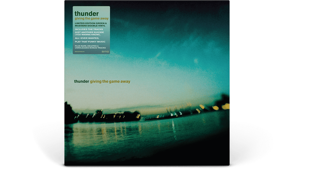 Vinyl - Thunder : Giving the Game Away (Green and Mustard Vinyl) - The Record Hub