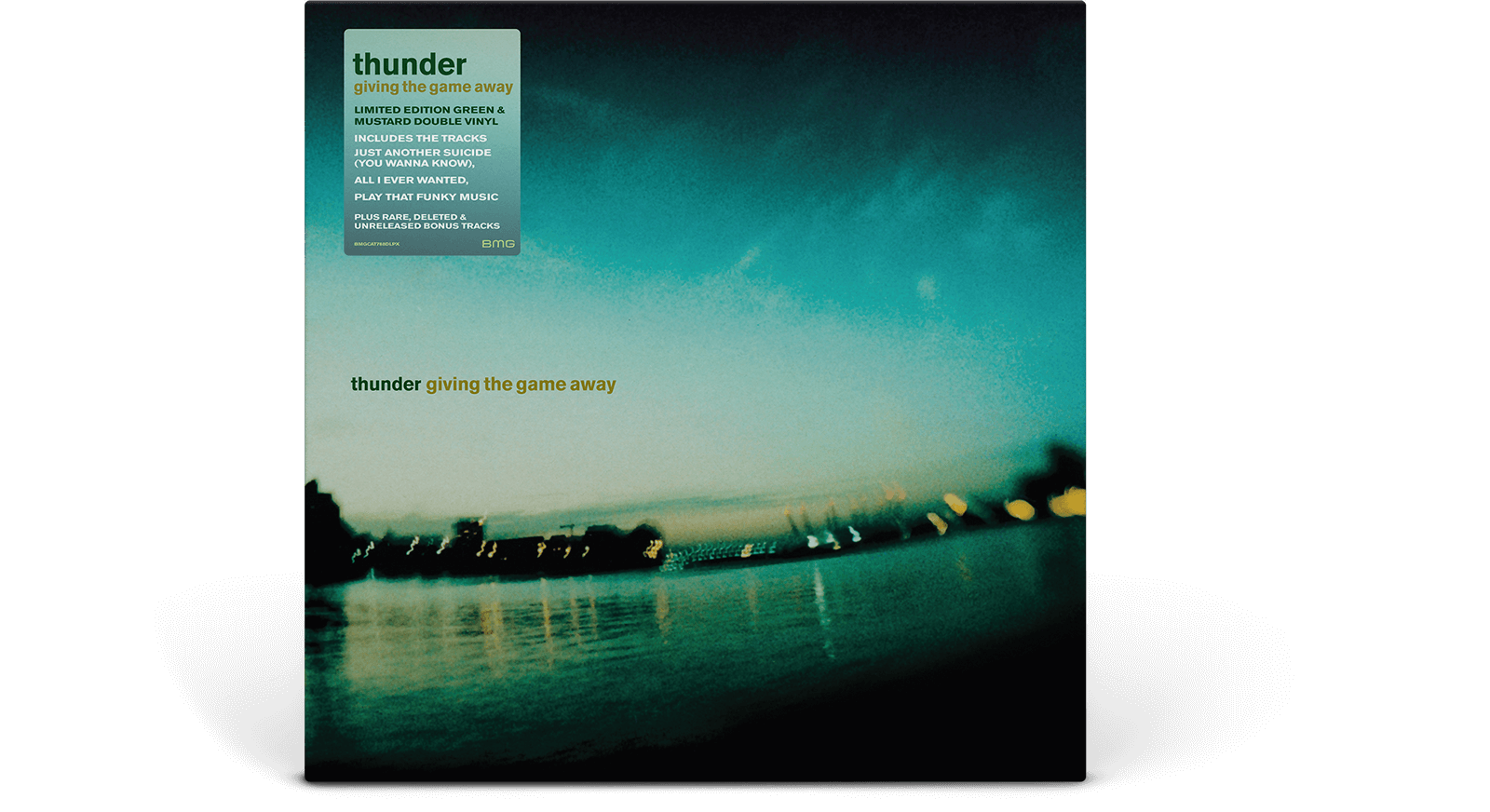 Vinyl - Thunder : Giving the Game Away (Green and Mustard Vinyl) - The Record Hub