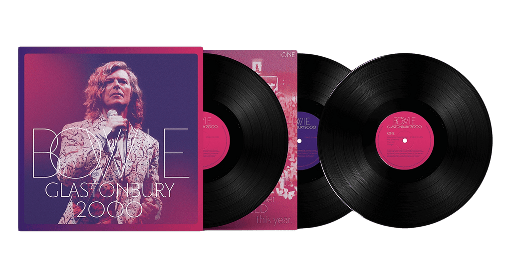 レア⭐︎Bowie Glastonbury 2000 デビットボウイレコード LP Vinyl | David Bowie | Glastonbury 2000