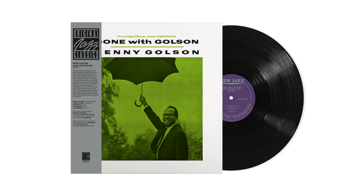 Vinyl - [Pre-Order [30/05] Benny Golson : Gone With Golson (180g Vinyl) - The Record Hub