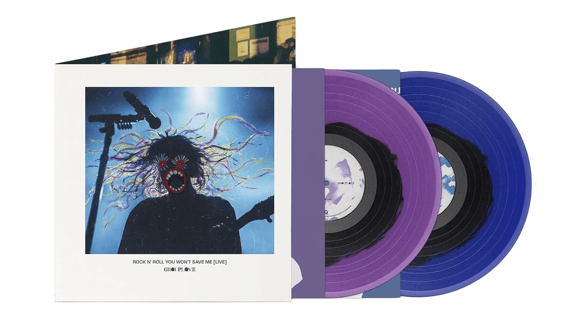Vinyl - Grouplove : Rock N&#39; Roll You Won&#39;t Save Me - Live (Purple &amp; Black / Blue &amp; Black Vinyl) - The Record Hub