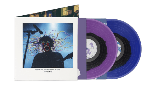 Grouplove : Rock N' Roll You Won't Save Me - Live  (Purple & Black / Blue & Black Vinyl)