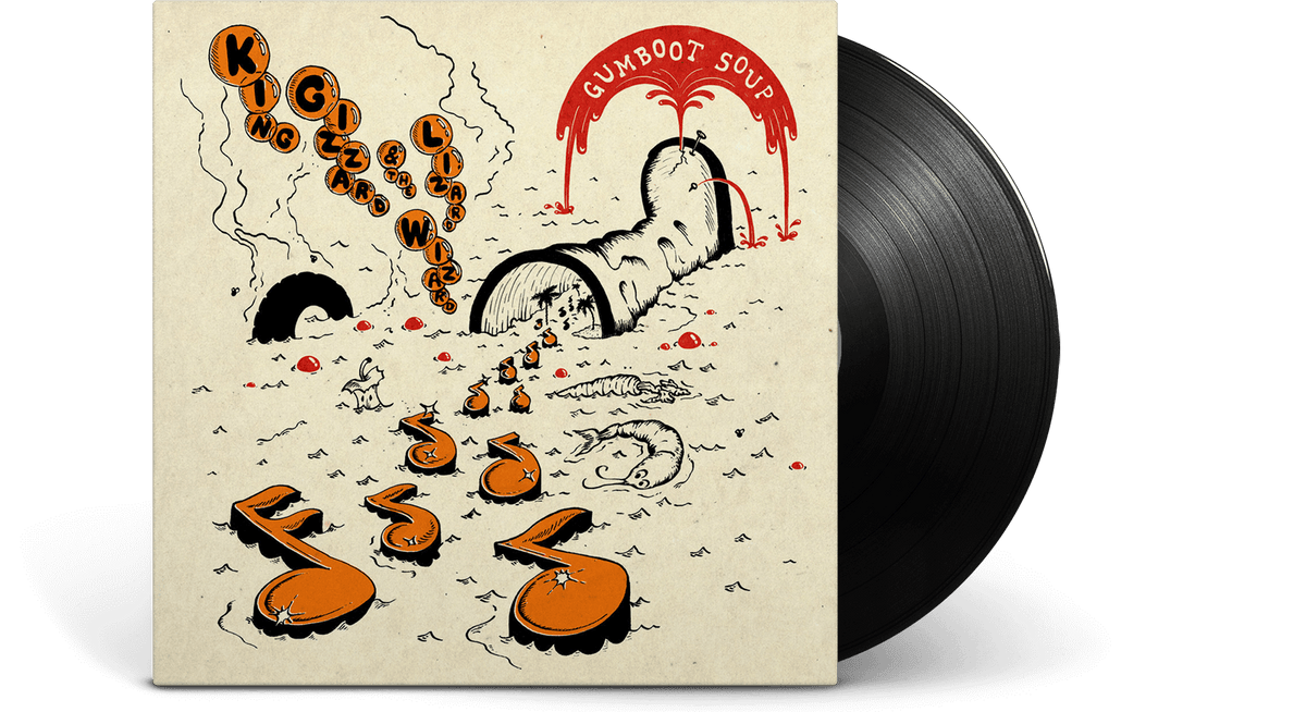 King Gizzard & The Lizard Wizard : Gumboot Soup (Black Bio-vinyl Reissue)