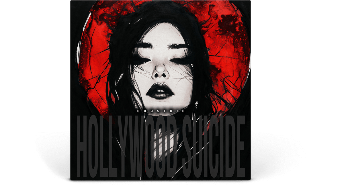 Vinyl - Ghøstkid : HOLLYWOOD SUICIDE (Transparent Red Vinyl) - The Record Hub