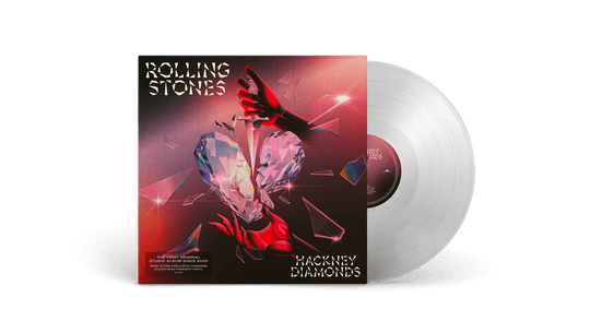 The Rolling Stones : Hackney Diamonds (1LP - Gatefold Clear Vinyl)