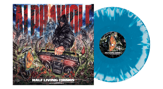 Alpha Wolf : Half Living Things (Blue/Dark Blue Corona Vinyl)