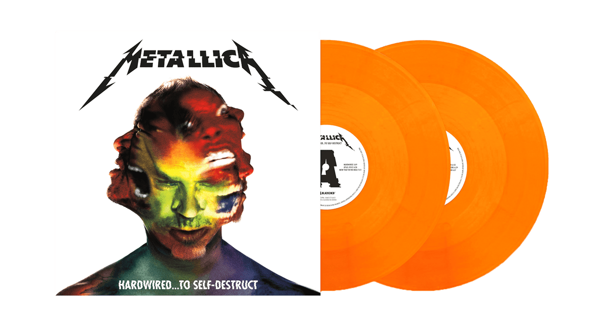 Vinyl - [Pre-Order 05/07] Metallica : Hardwired…To Self-Destruct (Flame Orange 180g Vinyl) - The Record Hub
