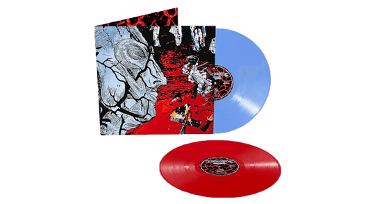 Napalm Death : Harmony Corruption (Red & Light Blue Vinyl)