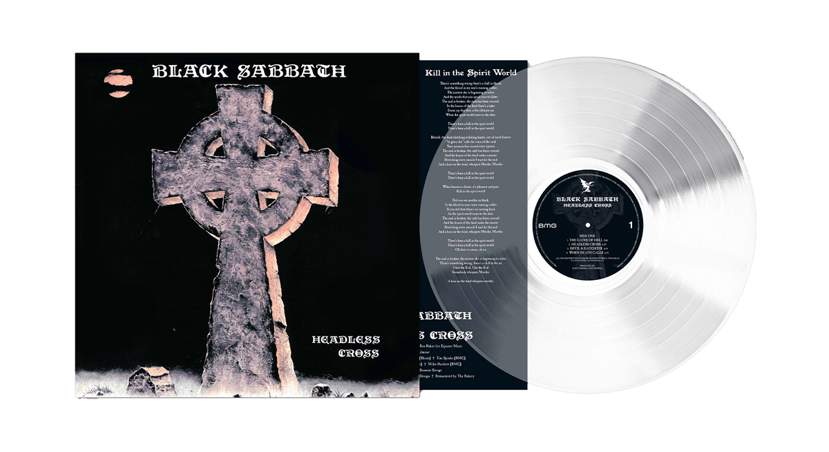 Vinyl - Black Sabbath : Headless Cross (2024 Remaster) (Clear Vinyl) - The Record Hub