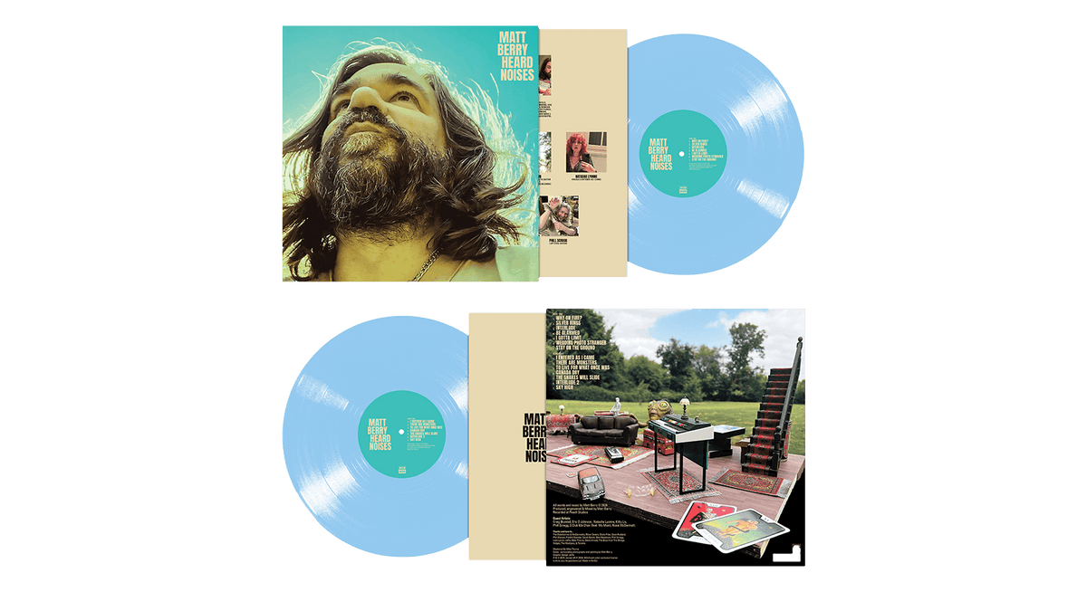 Vinyl - Matt Berry : Heard Noises (Blue Vinyl) - The Record Hub