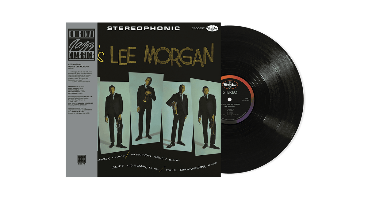 Vinyl - [Pre-Order [30/05] Lee Morgan : Here’s Lee Morgan (180g Vinyl) - The Record Hub