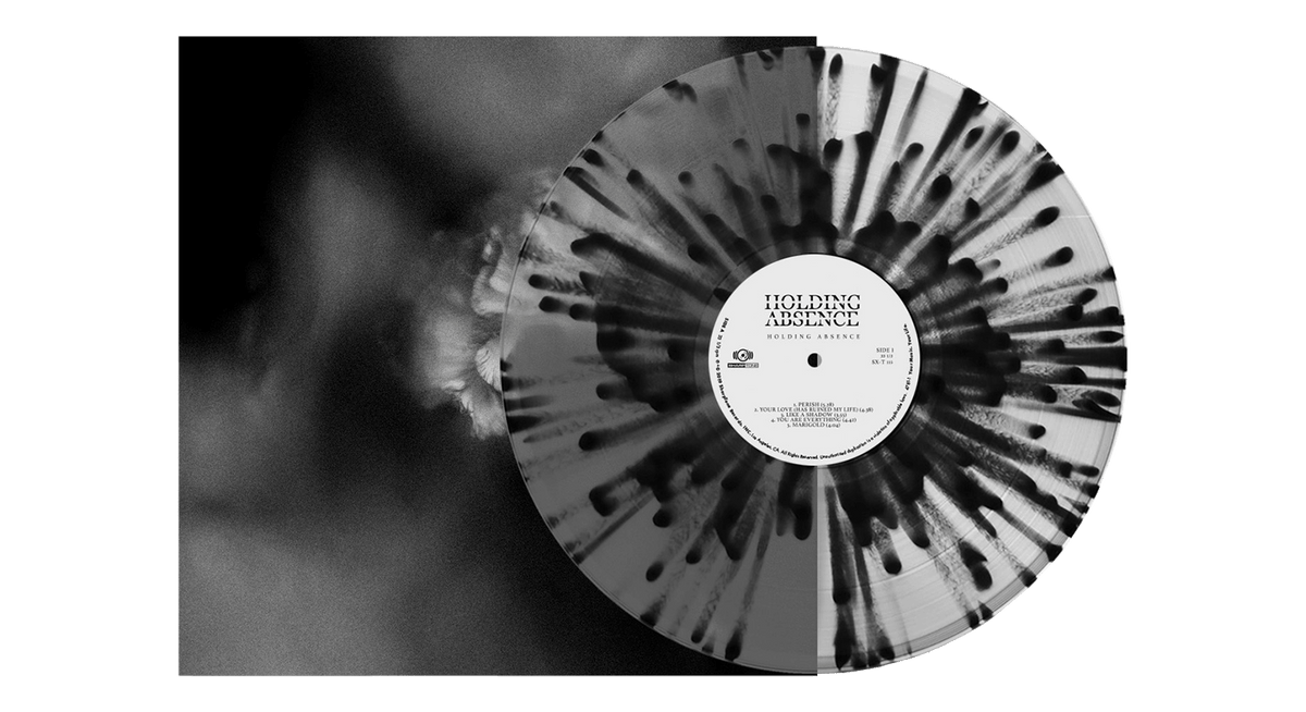 Vinyl - Holding Absence : Holding Absence (Limted Clear and Black Splatter Vinyl LP) - The Record Hub