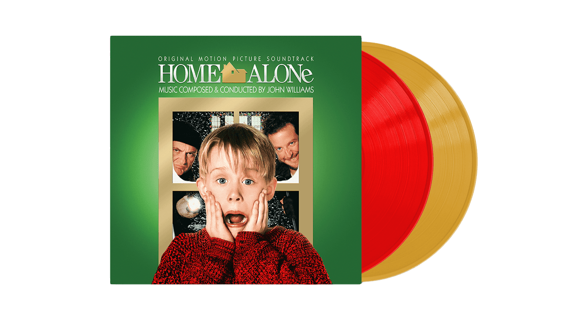 Vinyl - John Williams : Home Alone OST (Red &amp; Gold Vinyl) - The Record Hub