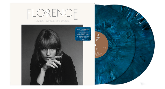Florence + The Machine : How Big, How Blue, How Beautiful (10th Anniversary) (Blue Marble Vinyl)