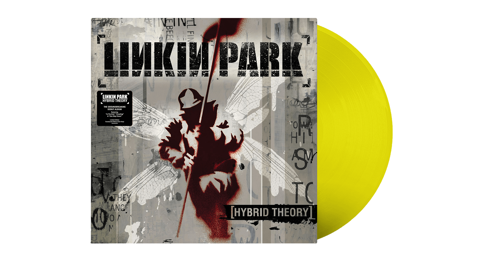 Vinyl - Linkin Park : Hybrid Theory (Translucent Yellow Vinyl) - The Record Hub