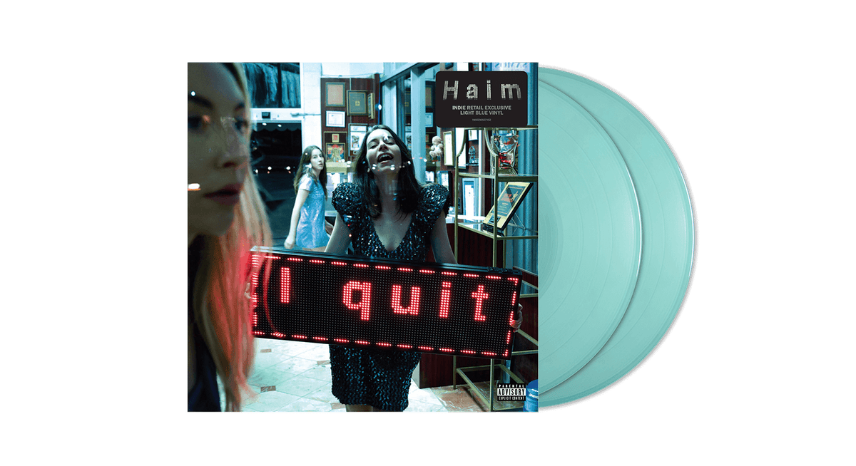 Vinyl - [Pre-Order [20/06] HAIM : I Quit (Light Blue Vinyl) - The Record Hub