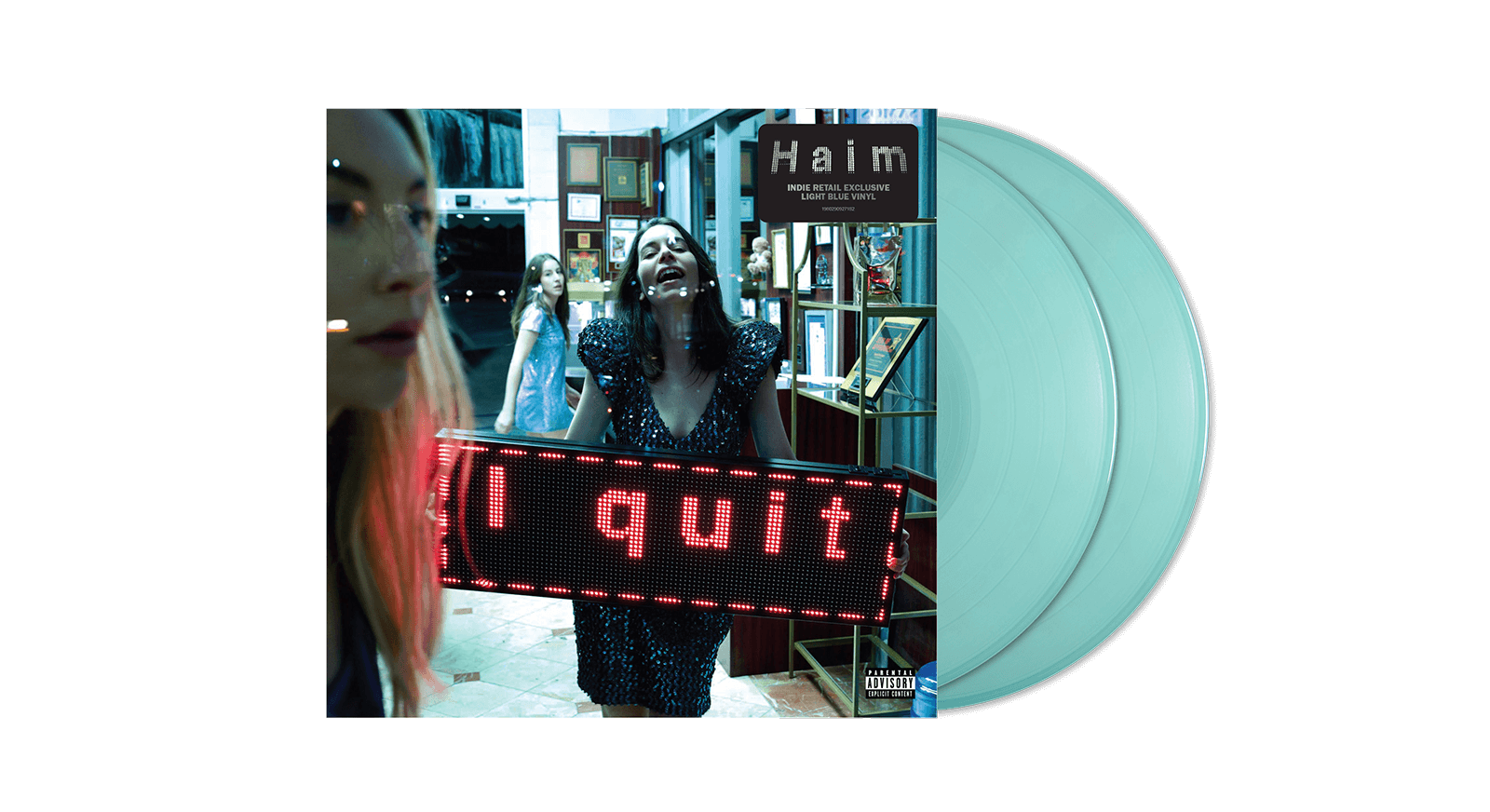 Vinyl - HAIM : I Quit (Light Blue Vinyl) - The Record Hub