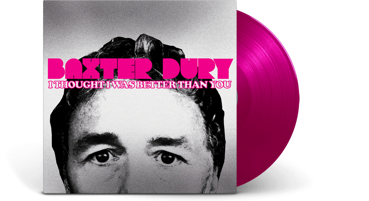 Vinyl - Baxter Dury : I Thought I Was Better Than You (Ltd Pink Vinyl) - The Record Hub