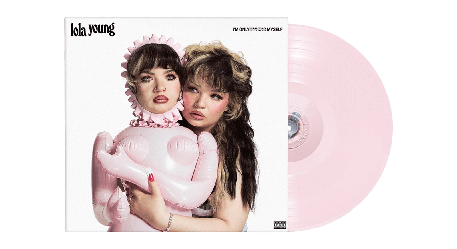 Vinyl - Lola Young : I'm Only F**king Myself (Nude Pink Vinyl) - The Record Hub