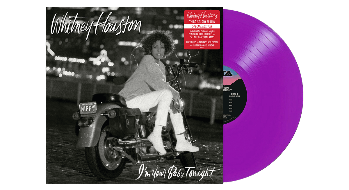 Vinyl - Whitney Houston : I&#39;m Your Baby Tonight (Coloured Vinyl) - The Record Hub