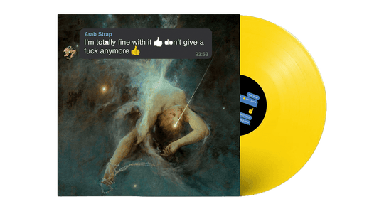 Arab Strap : I’m totally fine with it 👍don’t give a fuck anymore 👍 (Emoji Yellow Vinyl)