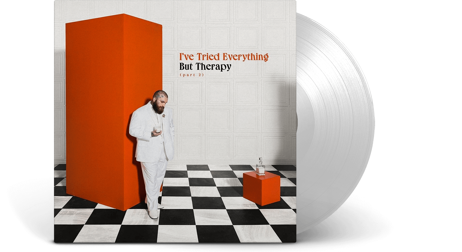 Vinyl - Teddy Swims : I've Tried Everything But Therapy (Part 2) (Clear Vinyl) - The Record Hub