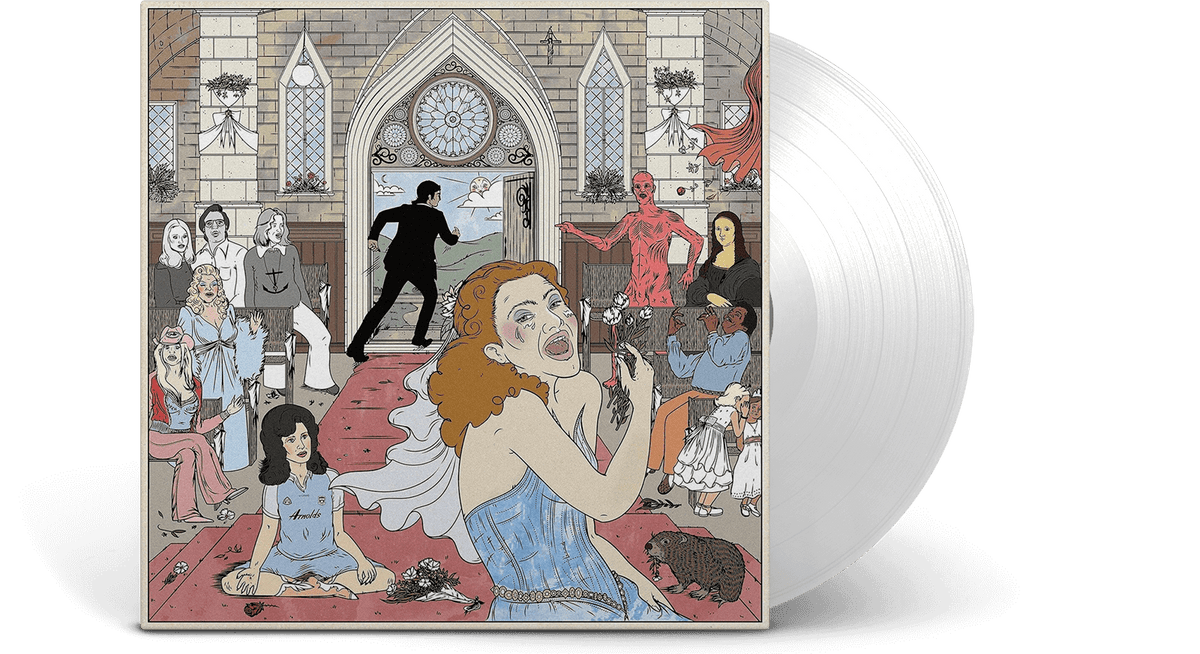 Vinyl - CMAT : If My Wife New I&#39;d Be Dead (White Vinyl) - The Record Hub