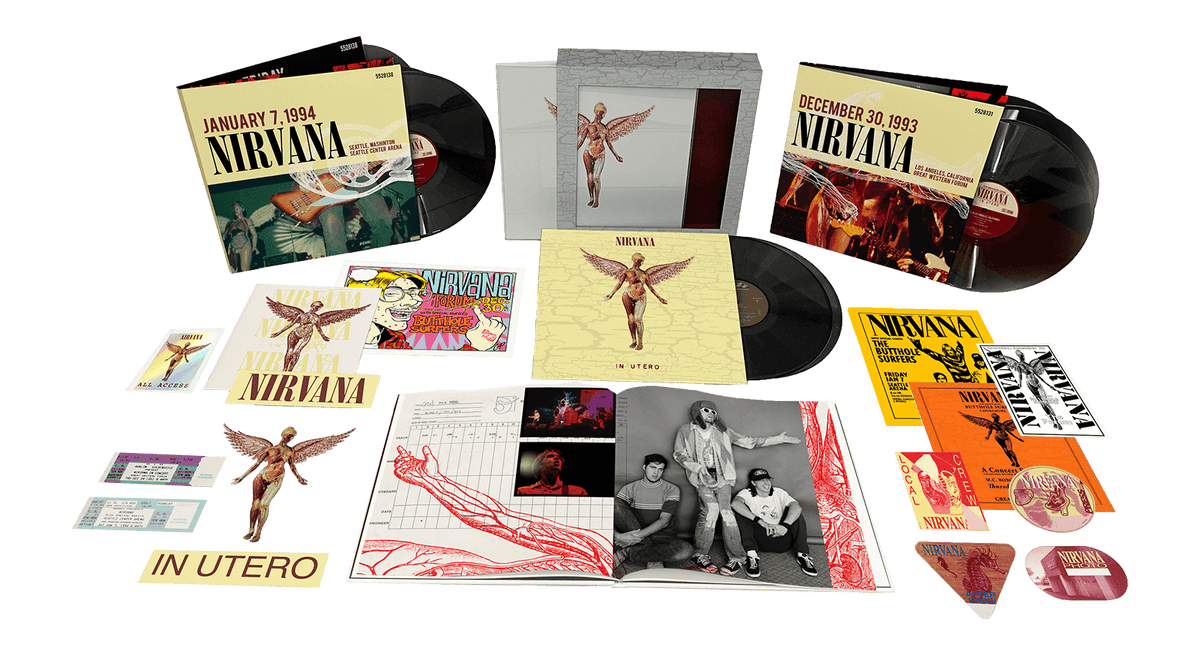 Vinyl - Nirvana : In Utero (8LP 180g Vinyl Super Deluxe ) - The Record Hub