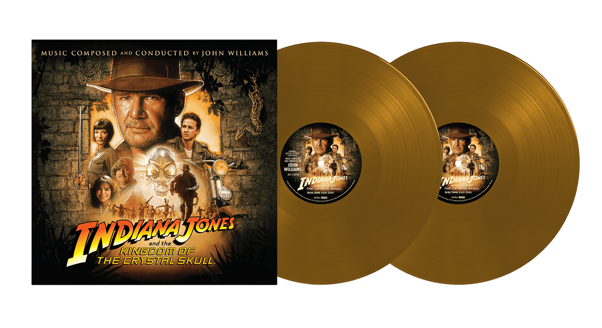 [Pre-Order [05/06] John Williams : Indiana Jones and the Kingdom of the Crystal Skull (Bronze Vinyl)
