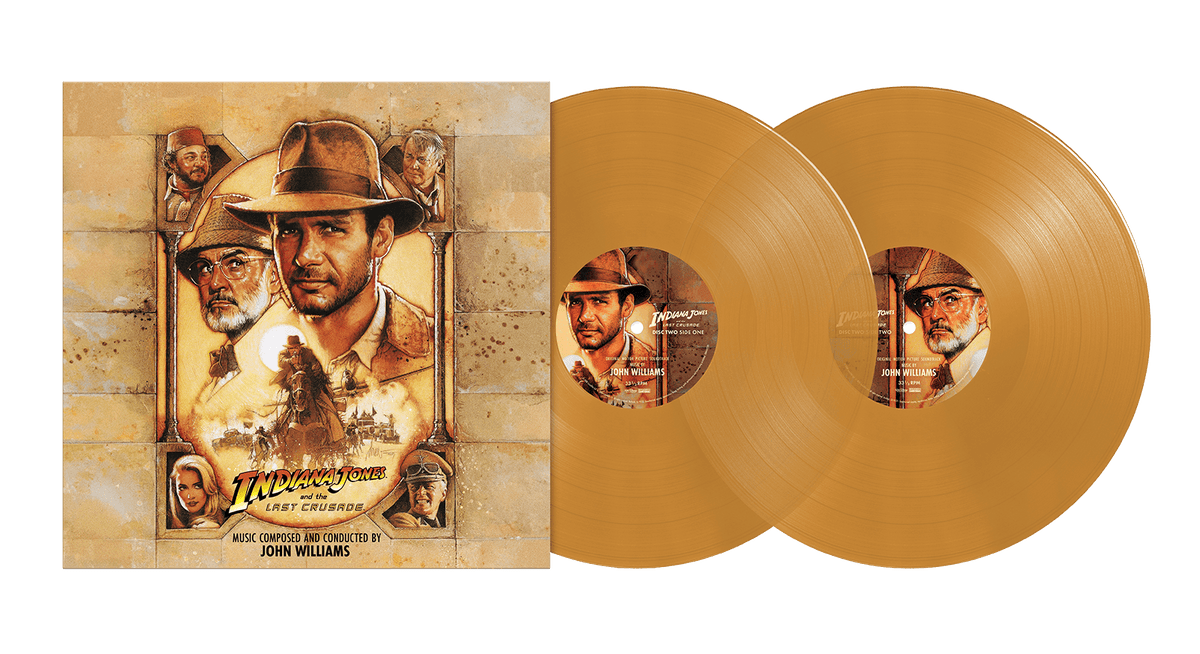 [Pre-Order [05/06] John Williams : Indiana Jones and the Last Crusade (Sand Vinyl)