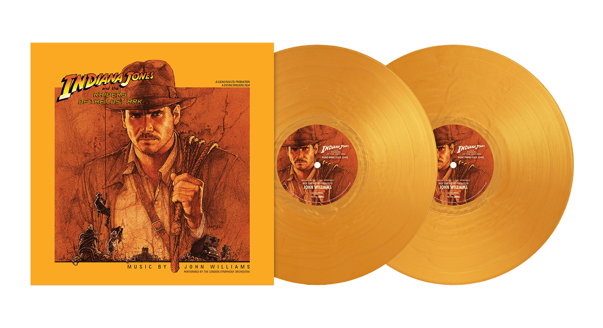 [Pre-Order [05/06] John Williams : Indiana Jones and the Raiders of the Lost Ark (45th Anniversary Gold Vinyl)