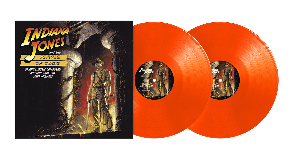 [Pre-Order [05/06] John Williams : Indiana Jones and the Temple of Doom (Orange Vinyl)