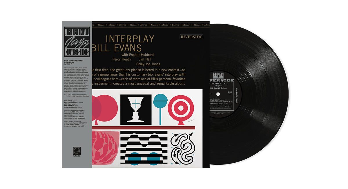 Vinyl - [Pre-Order [30/05] Bill Evans Quintet : Interplay (180g Vinyl) - The Record Hub