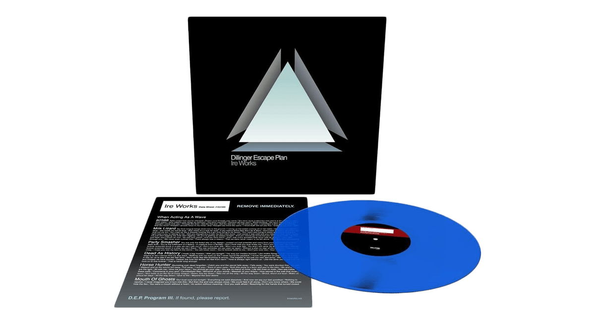 Vinyl - The Dillinger Escape Plan: Ire Works (Clear Blue Vinyl) - The Record Hub