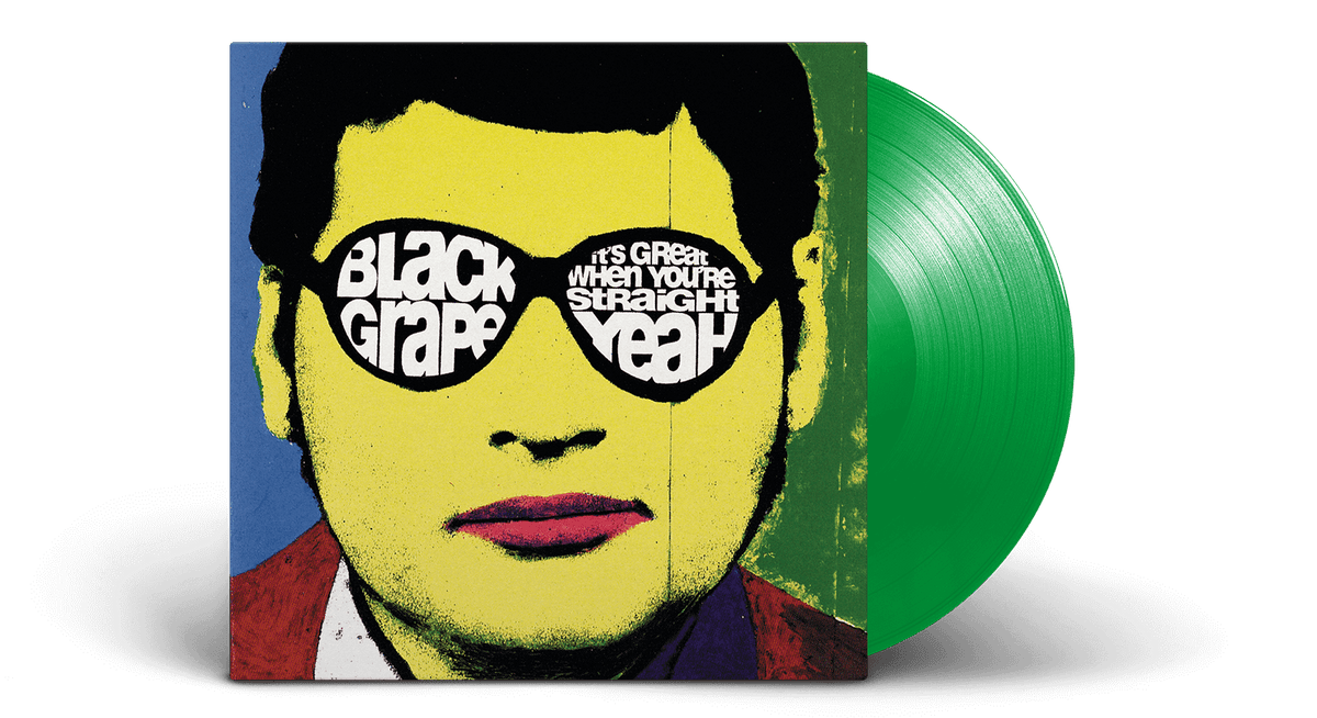 Vinyl - [Pre-Order [13/06] Black Grape : It&#39;s Great When You&#39;re Straight (Green Vinyl) - The Record Hub