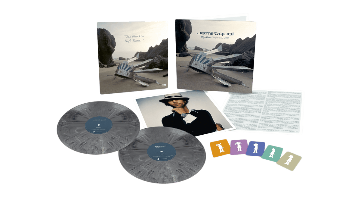 [Pre-Order [28/11] Jamiroquai : High Times - Singles 1992-2006 - Tour Edition (Steel Marble Vinyl)