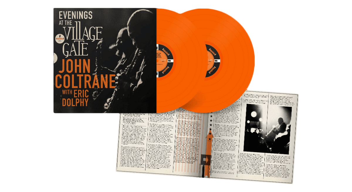 Vinyl - John Coltrane, Eric Dolphy : Evenings at the Village Gate - John Coltrane with Eric Dolphy (Orange Vinyl) - TRH Exclusive in Ireland - The Record Hub