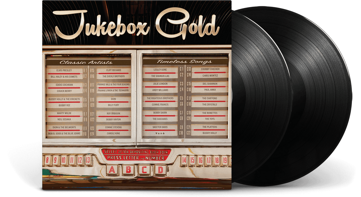 Vinyl - [Pre-Order [29/08] Various Artists : Jukebox Gold - Timeless Hits - The Record Hub