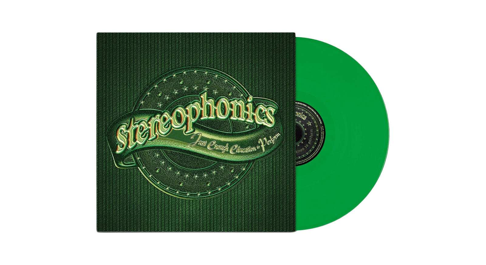 Vinyl - Stereophonics : Just Enough Education To Perform (NAD) (Green Vinyl) - The Record Hub