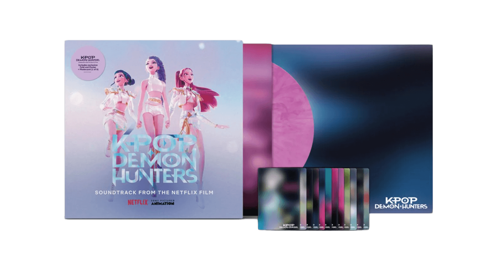 Vinyl - [Pre-Order [21/11] Various Artists : KPop Demon Hunters (Soundtrack from the Netflix Film)(Smokey Fuschia Vinyl) (Exclusive to The Record Hub.com) - The Record Hub