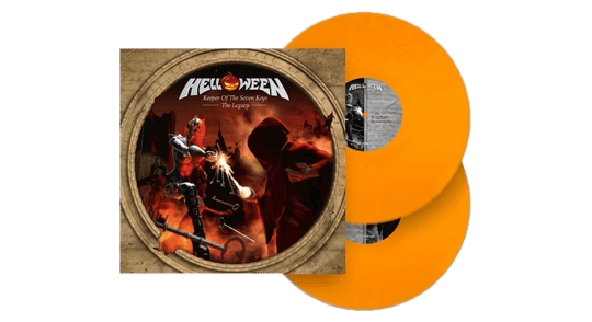 Helloween : Keeper Of The Seven Keys (Red, Orange, White Marbled Vinyl)
