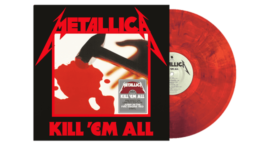 Metallica : Kill'em All (Jump In The Fire Engine Red Coloured Vinyl)