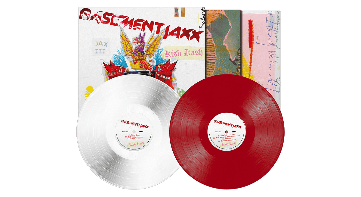 Vinyl - Basement Jaxx : Kish Kash (Ltd Red Vinyl) - The Record Hub