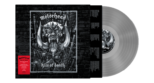 Motörhead : Kiss of Death (Silver Vinyl LP)