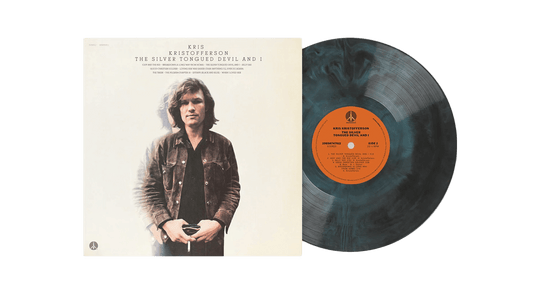 Kris Kristofferson : The Silver Tongued Devil and I (Blue/ Black Marble Vinyl)