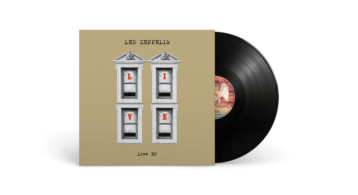 Vinyl - [Pre-Order [12/09] Led Zeppelin : Live EP (Black Vinyl) - The Record Hub
