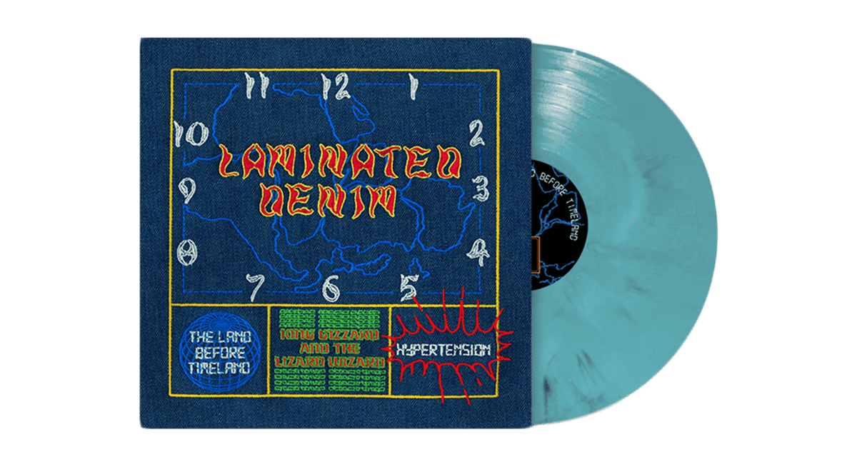 Vinyl - King Gizzard and the Lizard Wizard : Laminated Denim (Lucky Rainbow Vinyl) - The Record Hub